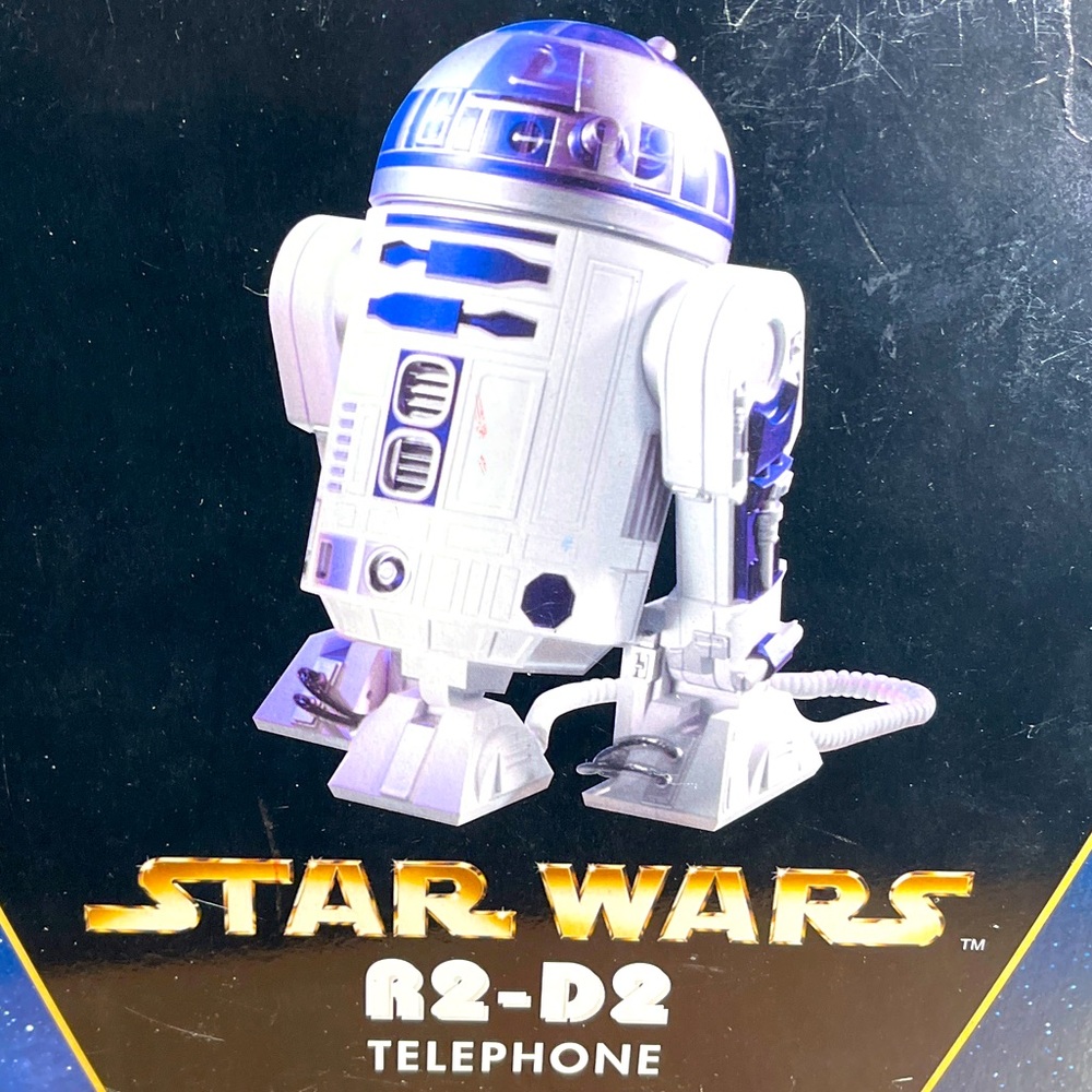 Star Wars R2-D2 Corded Phone w/Droid Movements & Sounds 1997 Lucasfilm NIB⭐️VHTF